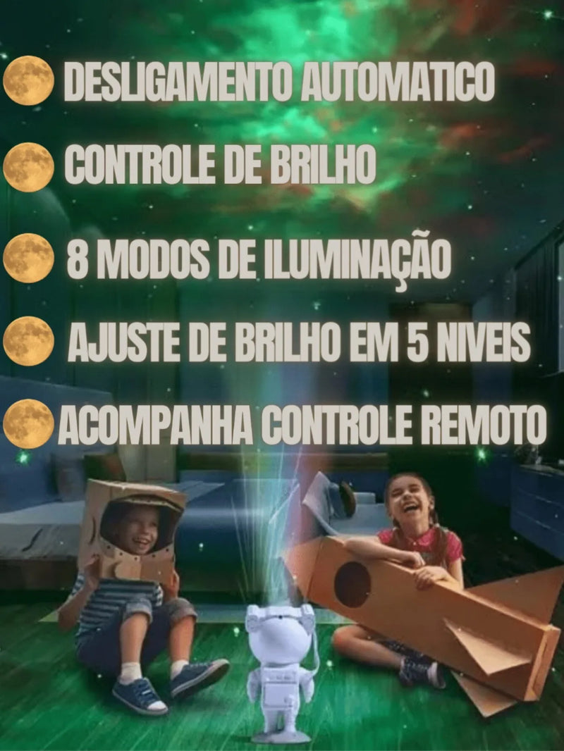 Astronauta Projetor de Galáxias